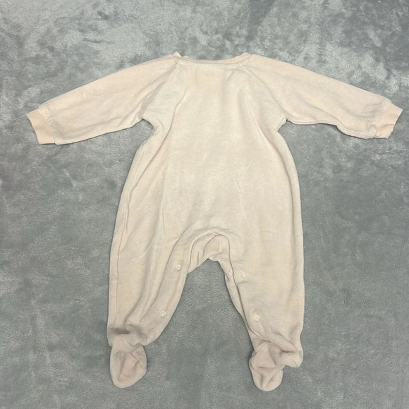 Fixoni - velour footed baby sleeper. Size 1-2 months - Picture 5 of 5